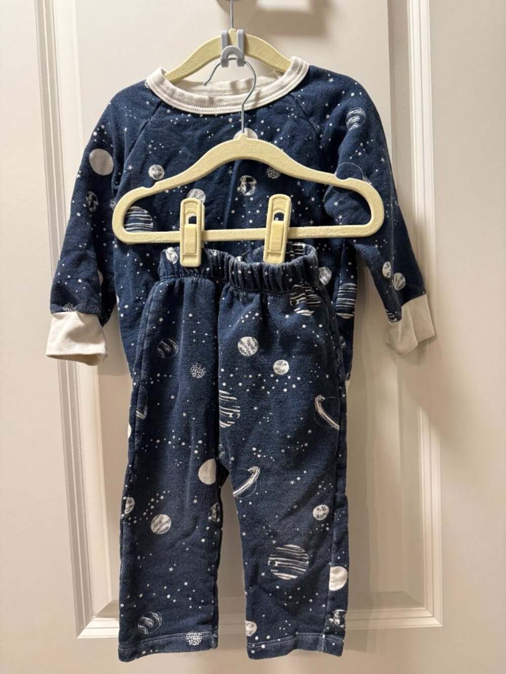 Winter Water Factory Galaxy Sweatshirt & Harem Pants Set 2T